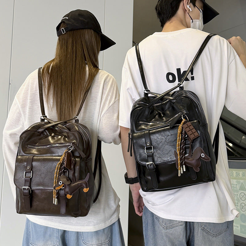 Versatile Leather Backpack Stornfield
