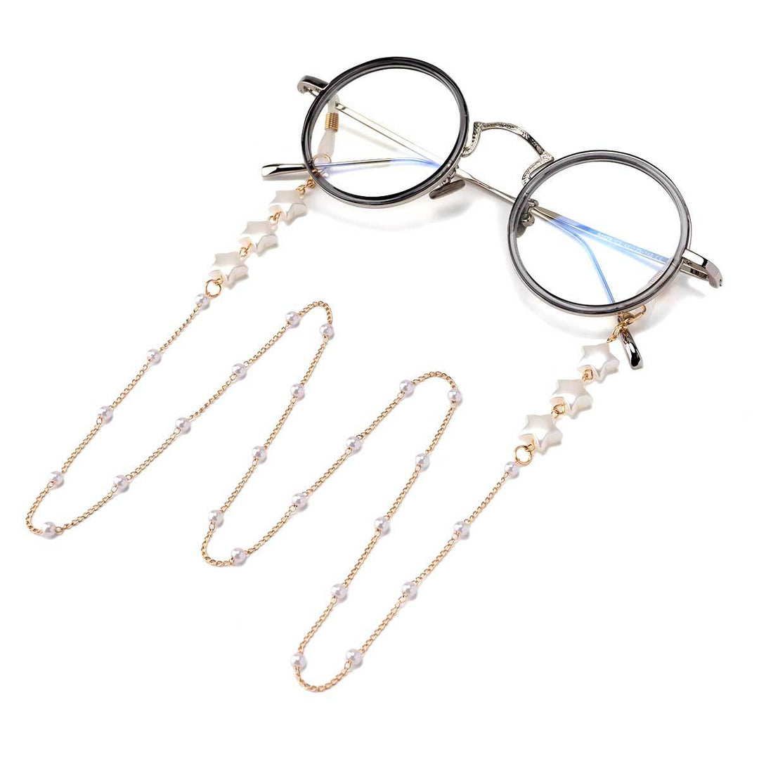 Heart-Embellished Eyewear Chain Stornfield