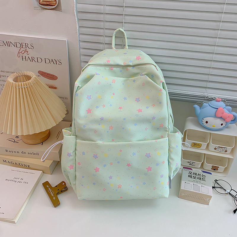 Star-Patterned Casual Backpack Stornfield 1791205550