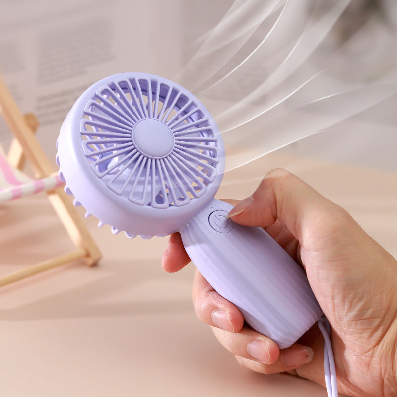 Women's Portable Mini Handheld Fan with Ergonomic Handle Stornfield