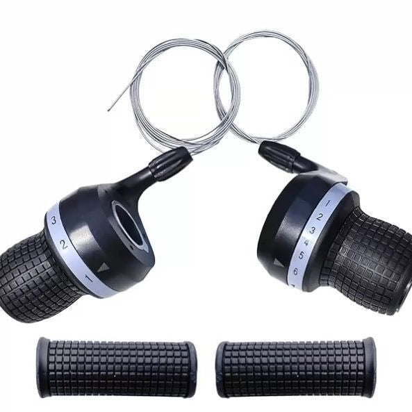 Ergonomic Textured Bicycle Handle Grips Stornfield