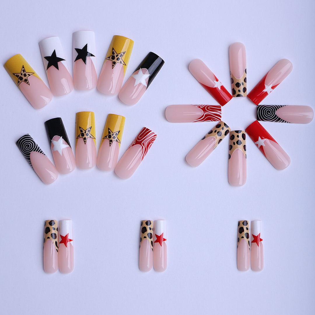 Creative nail art with stylish patterns Stornfield
