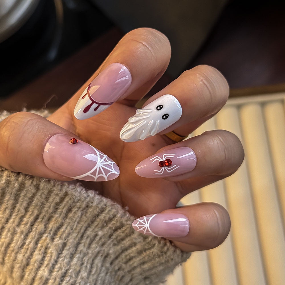 Creative Themed Press-On Nail Set Stornfield