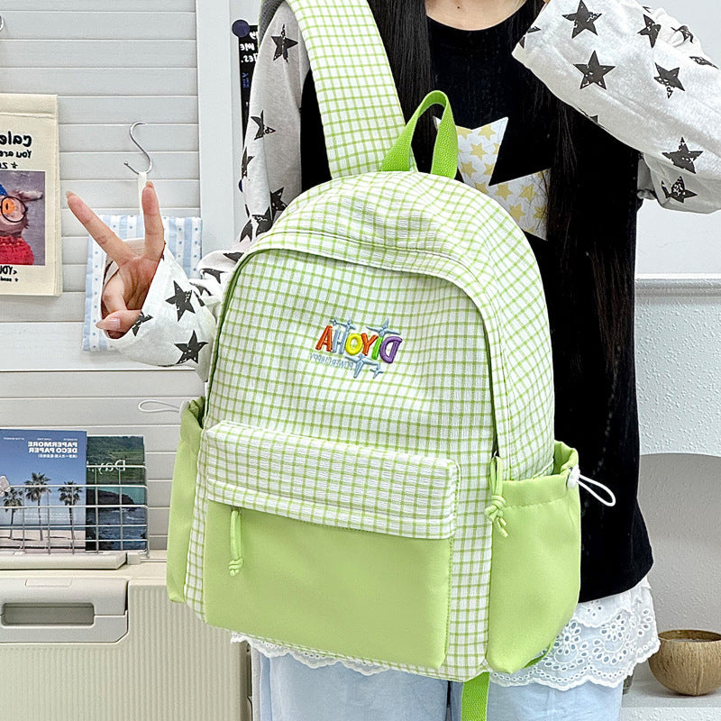 Textured School Backpack Stornfield
