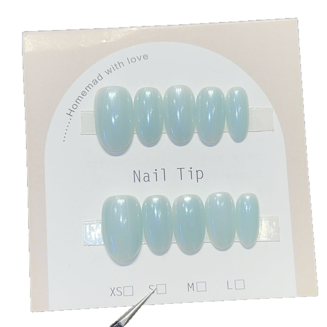 Artifical Nail Tips with Shimmering Effect Stornfield