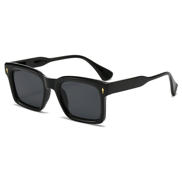 Ladies Rectangular Sunglasses in Elegant Tortoiseshell Design Stornfield