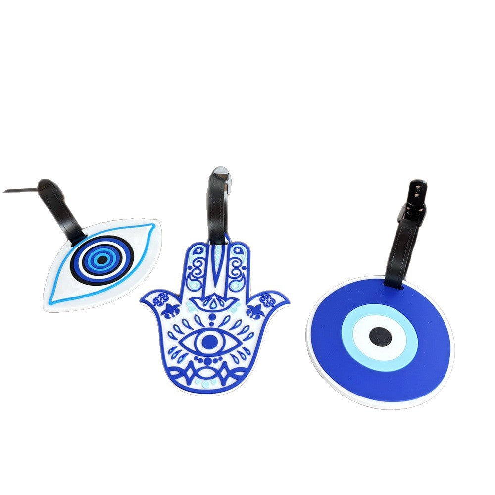 Artistic Hand-Shaped Luggage Tag Stornfield