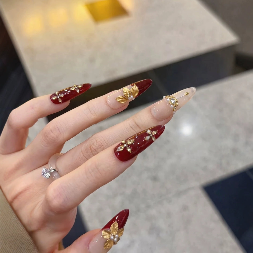 Glamourous Decorative Stiletto Nail Art Kit Stornfield