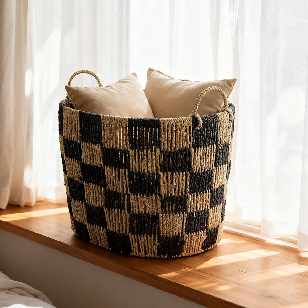 Handwoven storage basket Stornfield