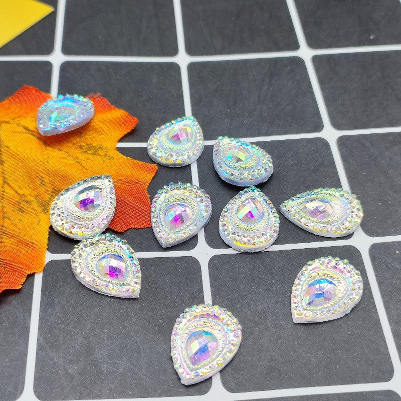 Glittering drop appliqués Stornfield
