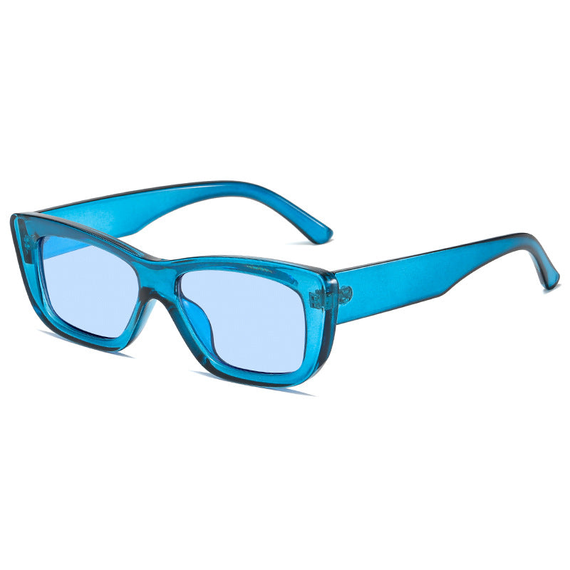 Ladies fashionable sunglasses with rectangular frame Stornfield