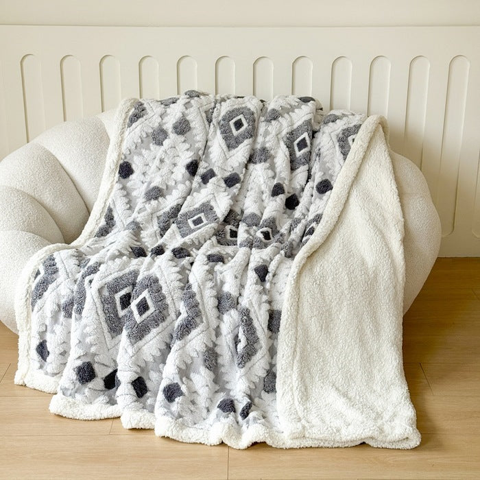 Luxurious Plush Fleece Throw Blanket