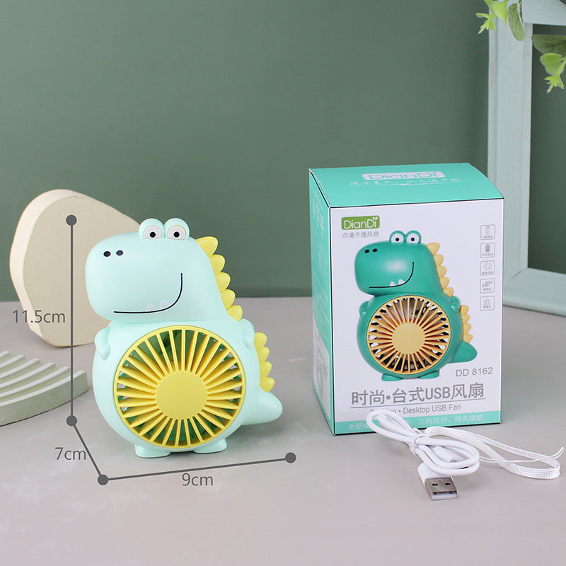 Ladies funny mini fan in dinosaur design Stornfield
