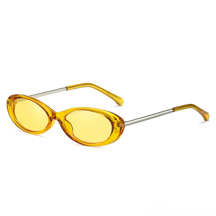 Retro-Inspired Oval Frame Sunglasses Stornfield