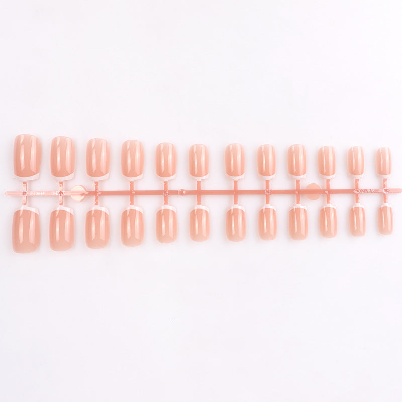 Glossy Natural-Shape Press-On Nails Stornfield