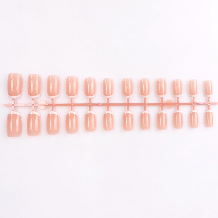 Glossy Natural-Shape Press-On Nails Stornfield