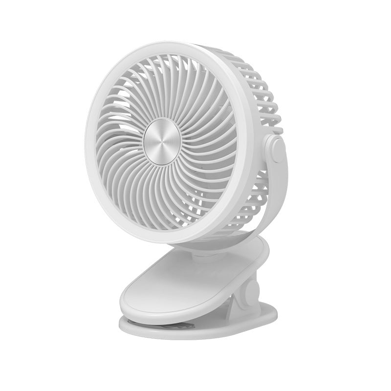 Unisex Compact Table Fan with Flexible Clamp Attachment Stornfield
