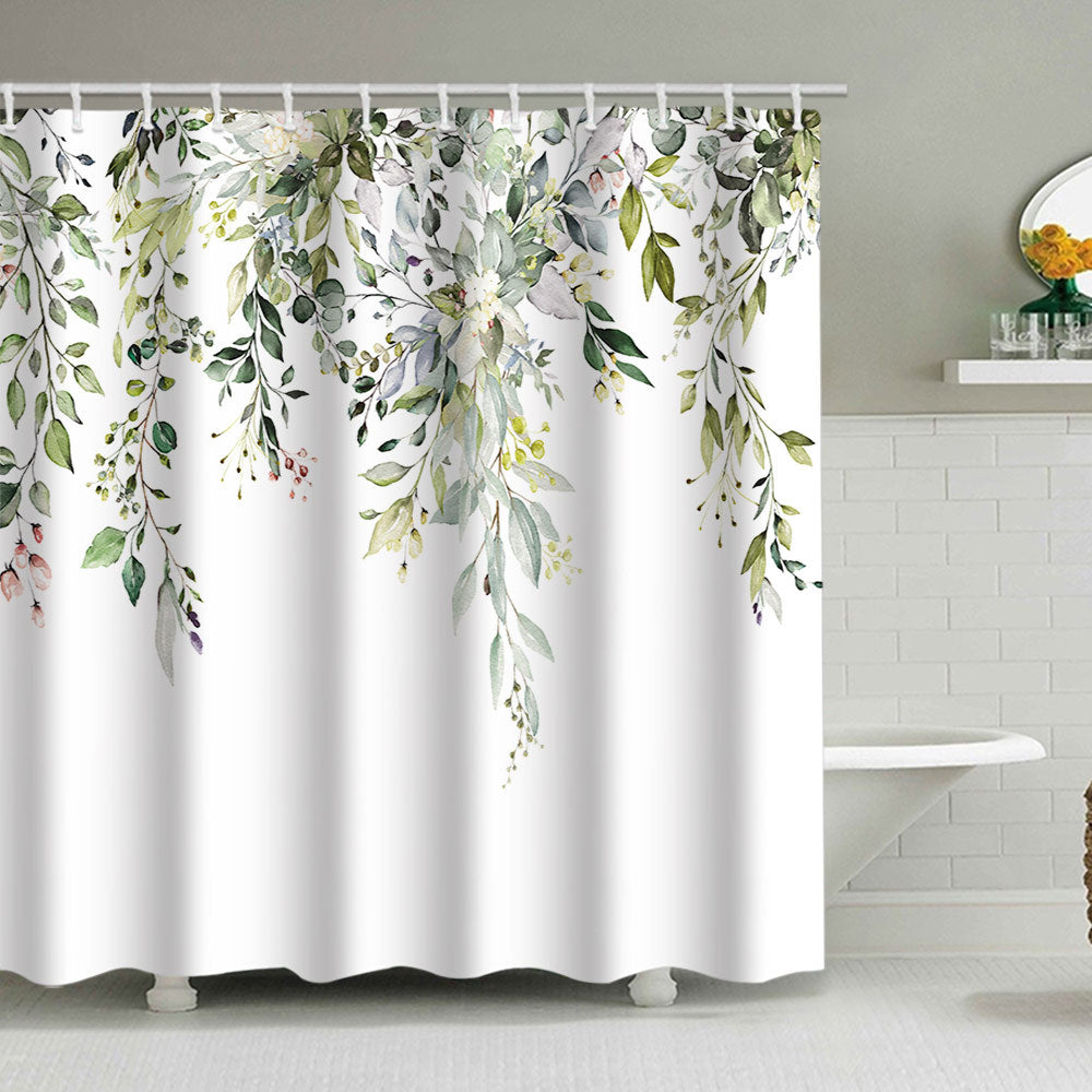 Artistic Floral Shower Curtain Stornfield