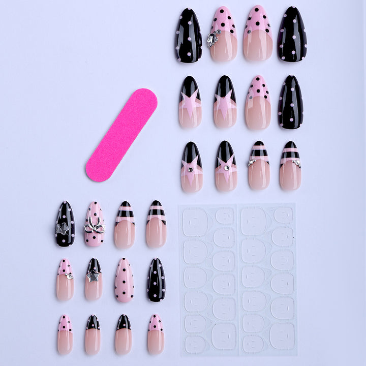 Fake nails with Playful Design Stornfield