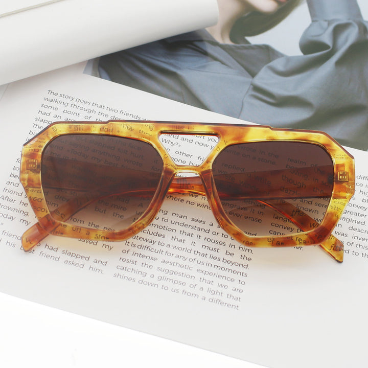 Women's fashionable hexagonal glasses Stornfield