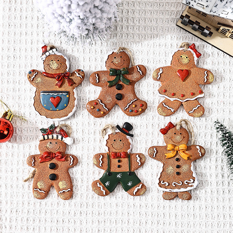 Decorative Christmas figure in gingerbread man design Stornfield