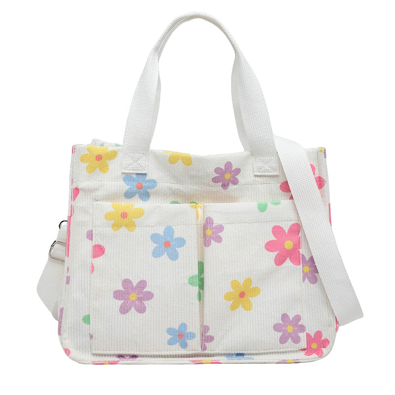 WoFloral Print Utility Tote Bag Stornfield