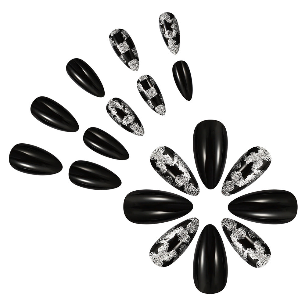 Glamorous Glittery Press-On Nails Stornfield