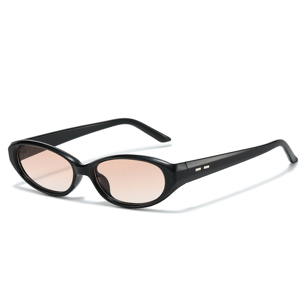 Sleek Retro-Inspired Oval Sunglasses Stornfield
