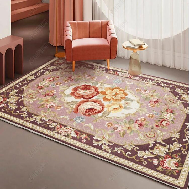 Vintage Floral Area Rug