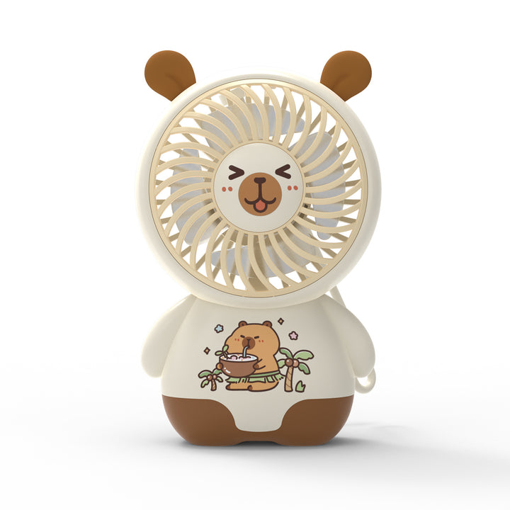 Unisex Portable Hand Fan in Cute Bear Design Stornfield