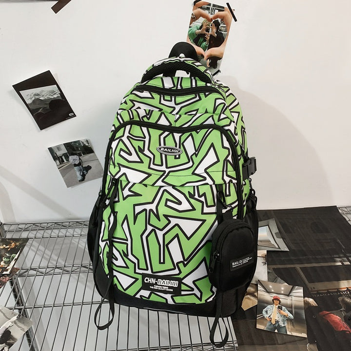Graphic Design Multi-Pocket Backpack Stornfield