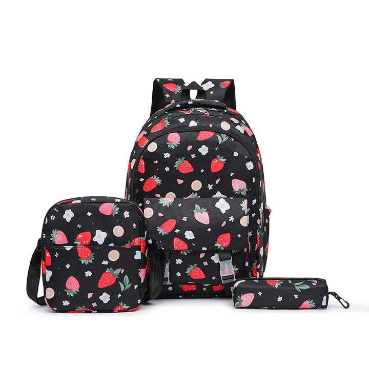 Backpack set with fruity design Stornfield
