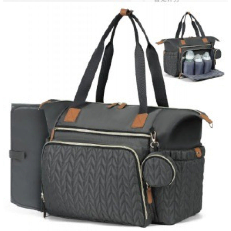 Elegant diaper bag with insulated compartments Stornfield