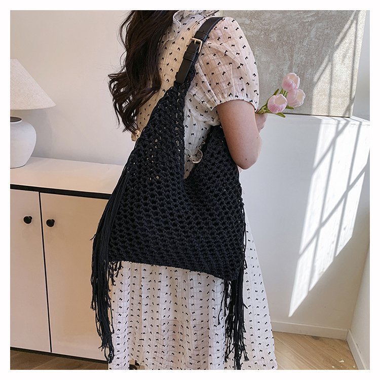 High-quality macrame shoulder bag Stornfield