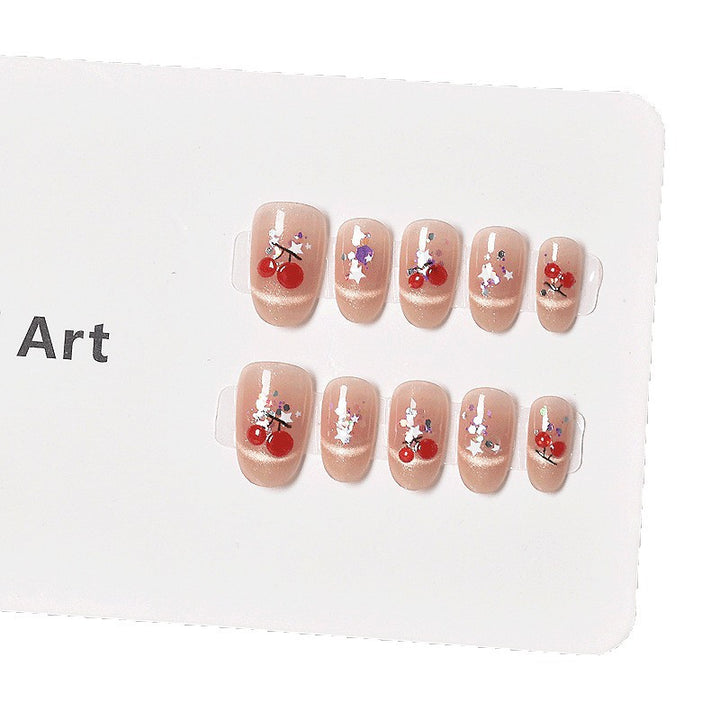 Artistic Press-On Nail Design Stornfield 1787316083