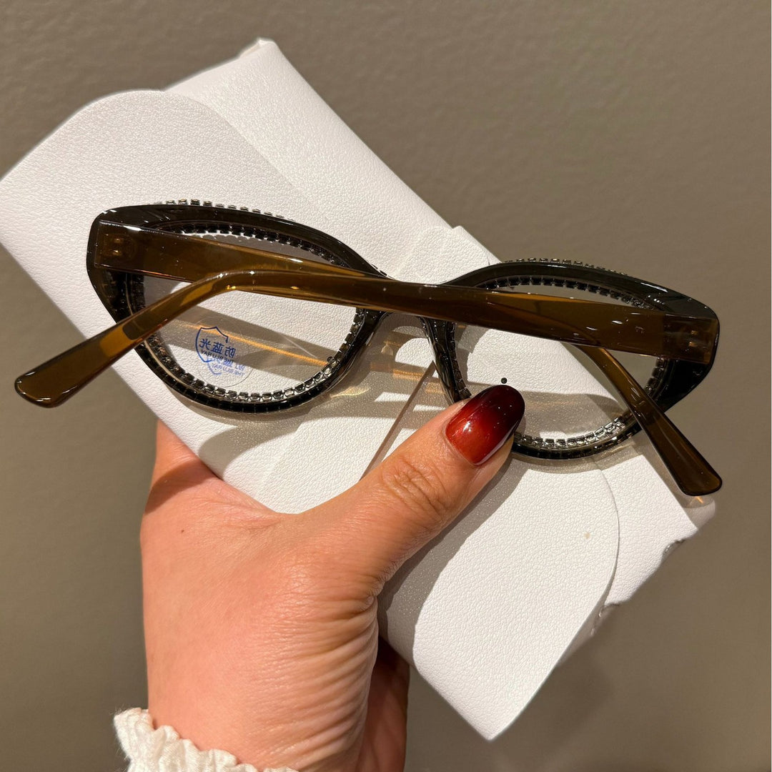 Women Glittering Cat-Eye Sunglasses Stornfield