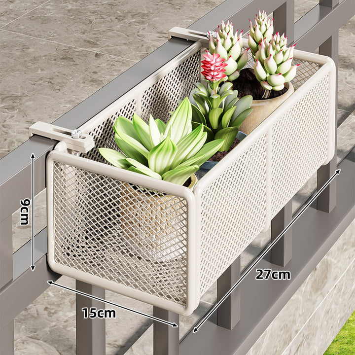 Balcony Rail Hanging Planter Box