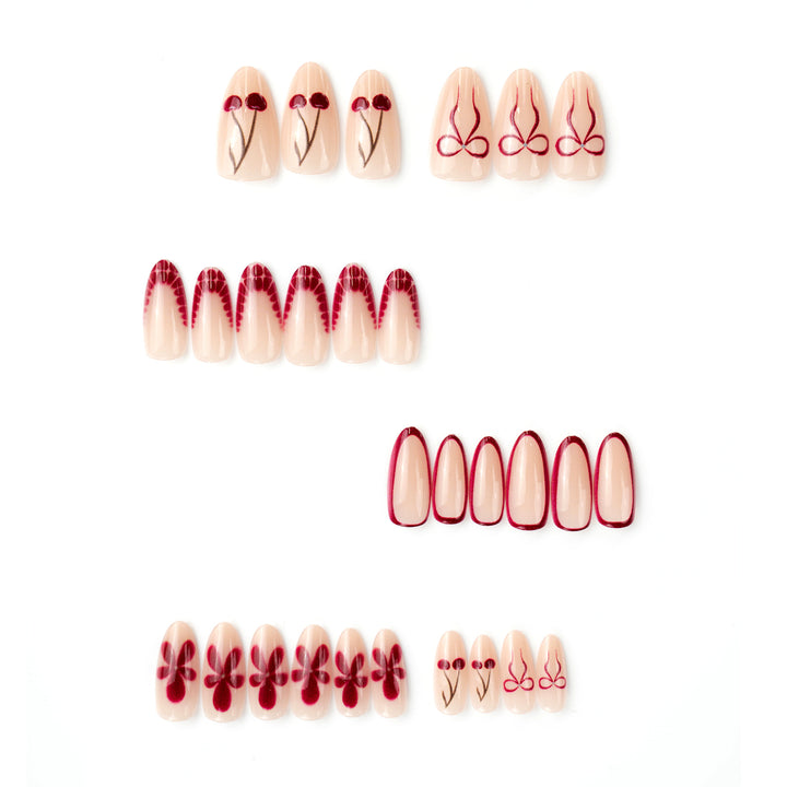 Elegant Ombre Press-On Nails Stornfield