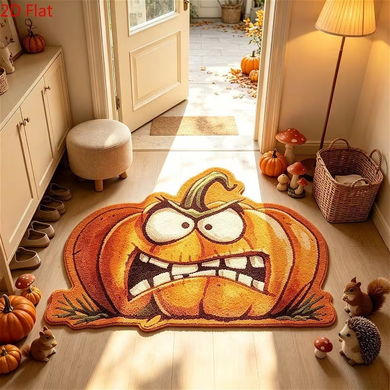 Halloween-Themed Fun Bath Mat