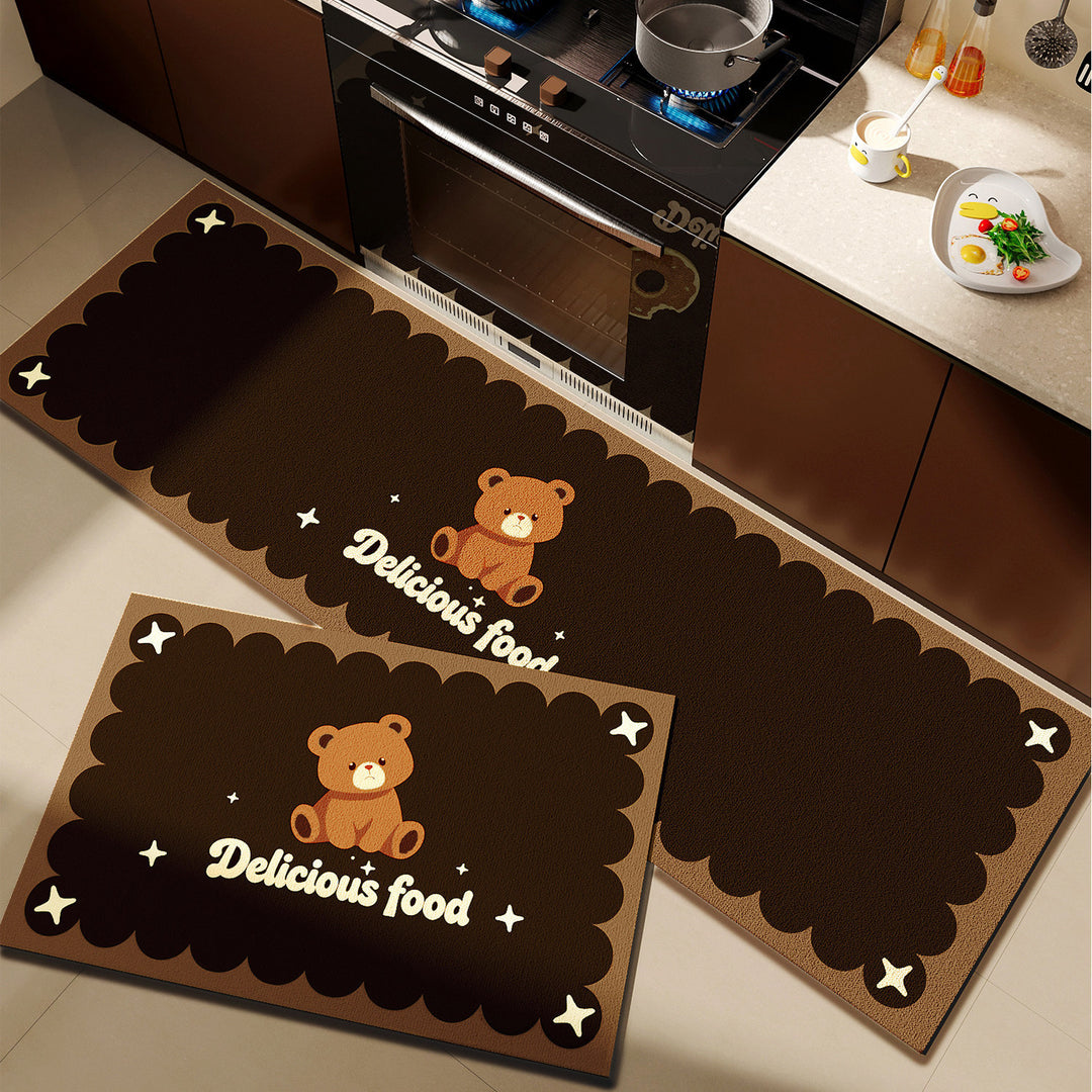 Playful Pet-Themed Kitchen Mat Set Stornfield