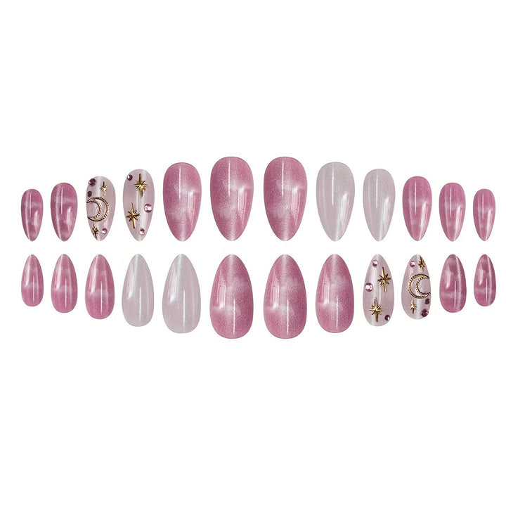 Celestial-Themed Decorative Press-On Nails Stornfield