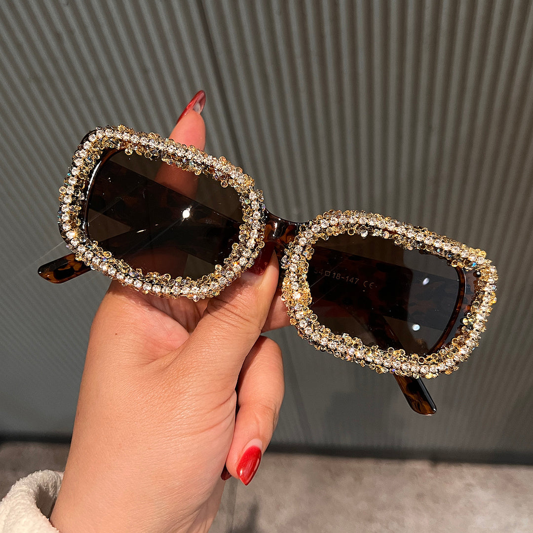Women's sunglasses with luxurious crystal frame Stornfield