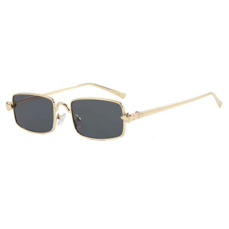 Ladies elegant square sunglasses with luxurious metal frame and UV protection Stornfield