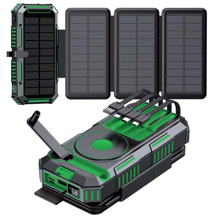 Solar Powerbank with Wireless Charging Function by Stornfield