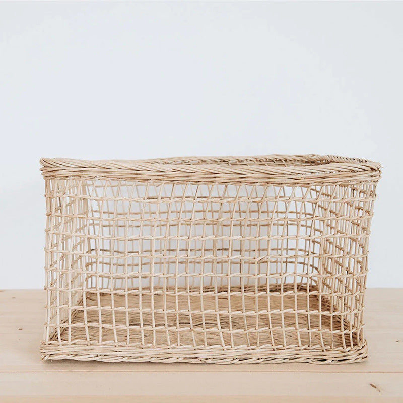 Storage basket with woven design Stornfield