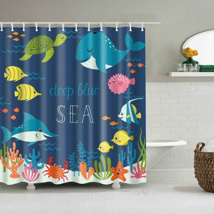 Floral Patterned Bathroom Shower Curtain Stornfield