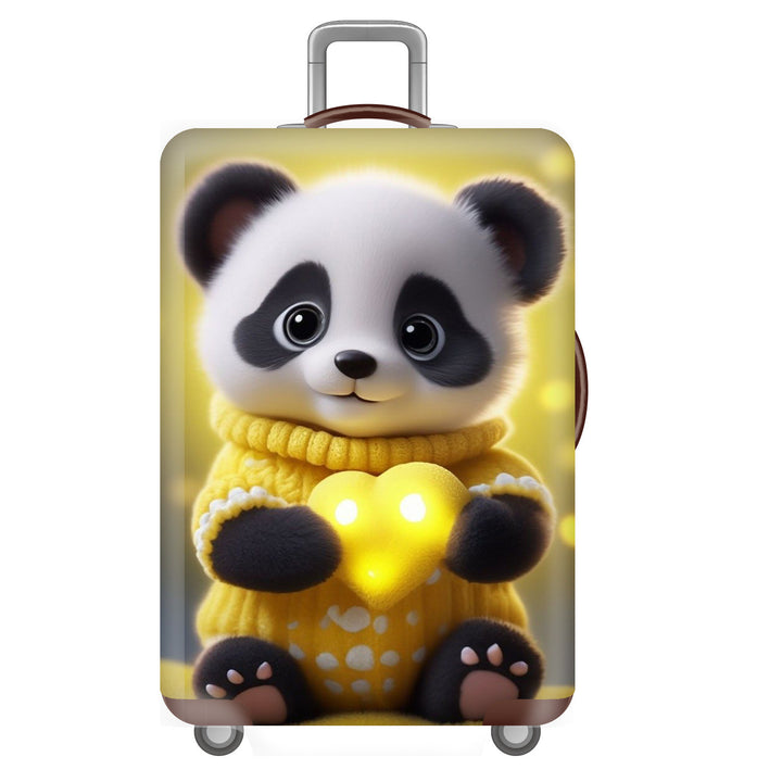 Unisex Hard-shell Travel Suitcase with Playful Panda Design Stornfield