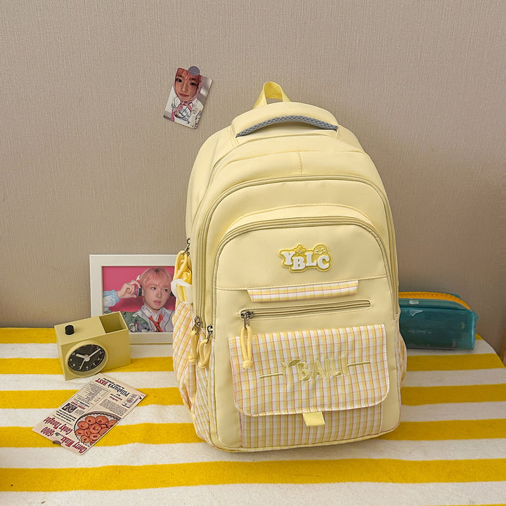 Stylish Checked Backpack Stornfield