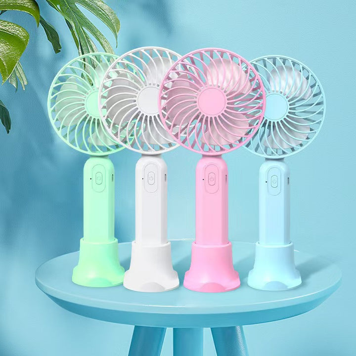 Cooling hands-free wearable neck fan with brushless motors and USB-C rechargeable Stornfield