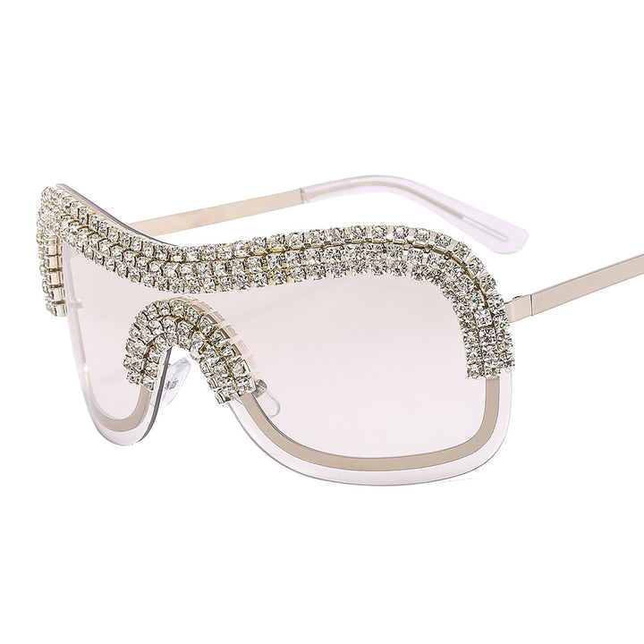 Ladies Glamorous Sunglasses with Sparkling Rhinestone Frame Stornfield